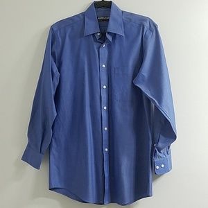 Men's blue Dress shirt